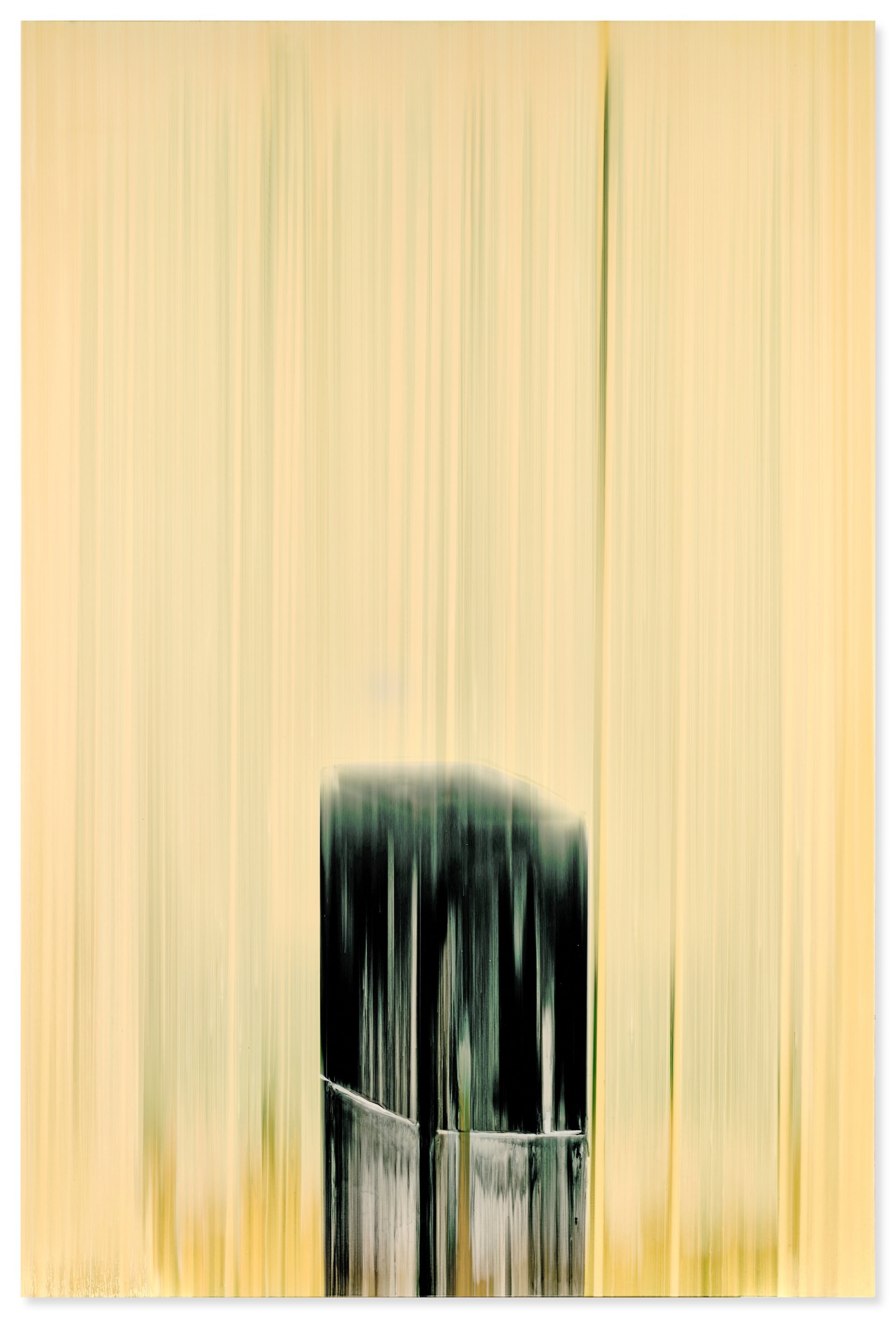 Artwork by Rachel Howard, Standpoint, Made of household gloss on canvas