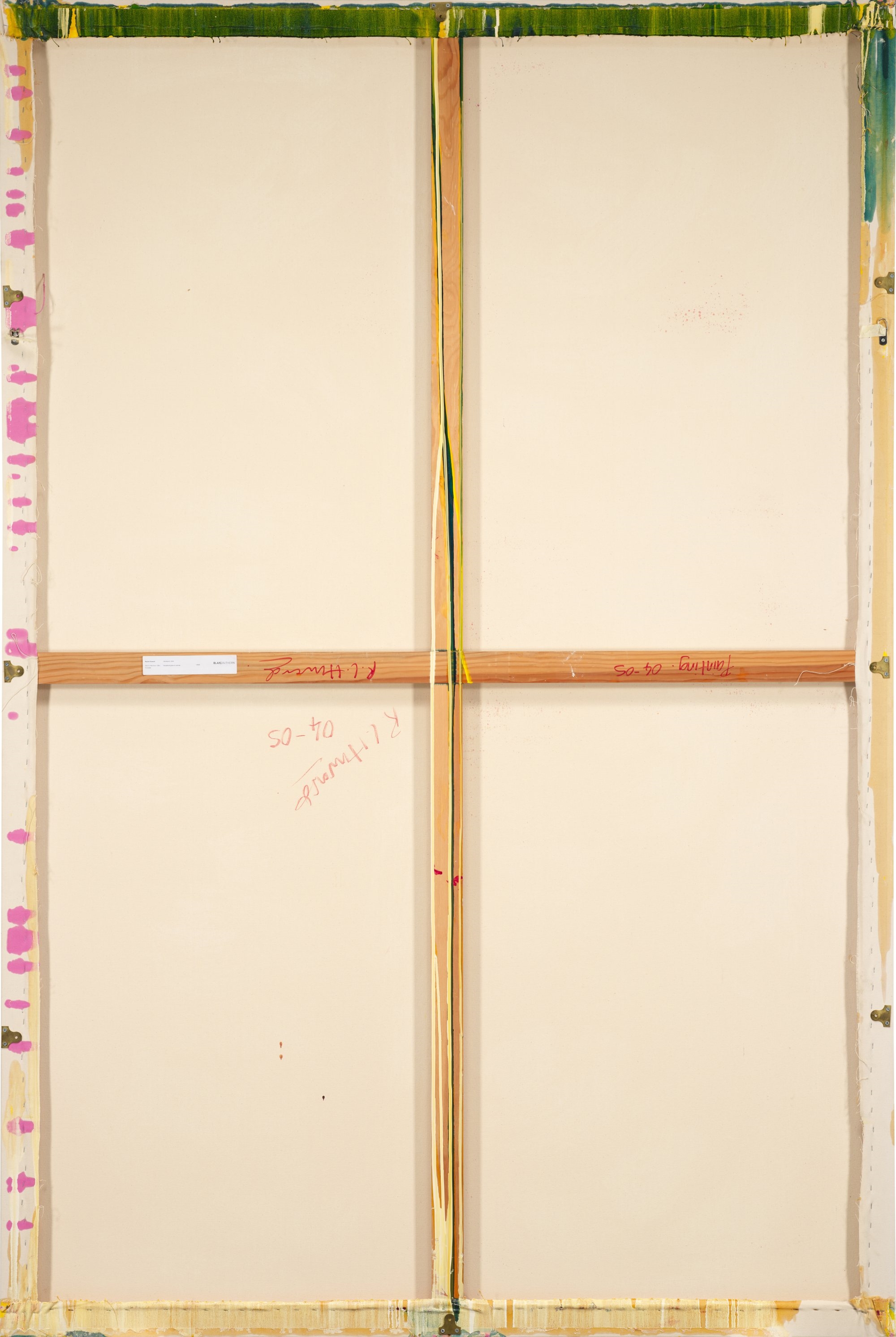 Artwork by Rachel Howard, Standpoint, Made of household gloss on canvas