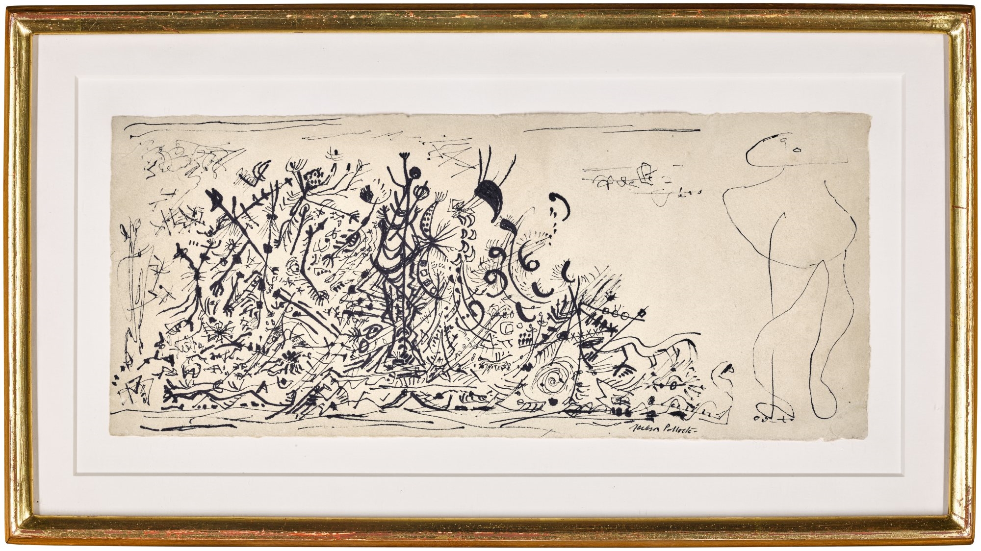 Jackson Pollock | Untitled (Circa 1946) | MutualArt