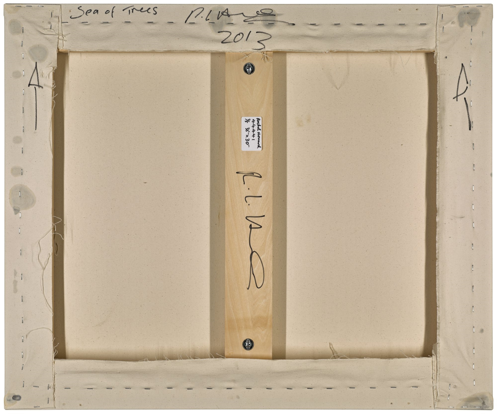 Artwork by Rachel Howard, Sea of Trees, Made of oil and acrylic on canvas