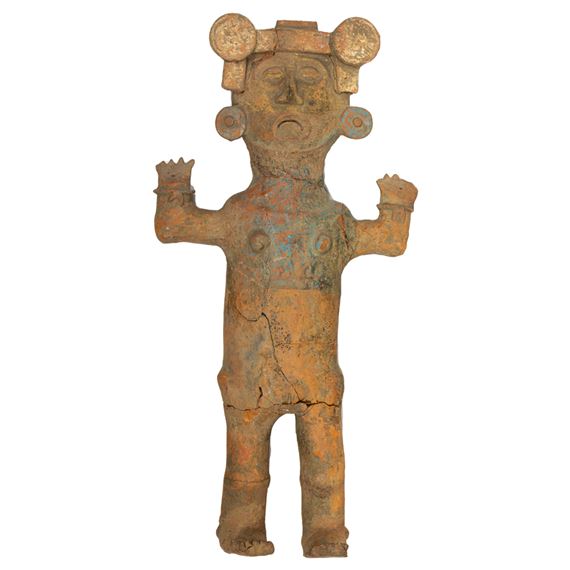 Mexican School | A Pre Columbian Mexican Mixtec female Xantil pottery ...