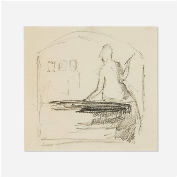 Arthur B. Carles | Club Singer (study | MutualArt