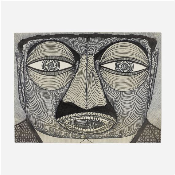 Ted Gordon | Untitled (Man with a Mustache (1984) | MutualArt
