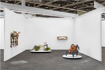 The Best Booths at Liste, from Felted Tableaux to Dystopic Drawings of Stately Museums