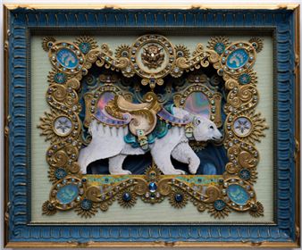 Nicole Grosjean: Grand Carousel Menagerie - Haven Gallery Northport