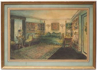 Jean-Édouard Ferdinand BOSCHER (1888-?)
Projet d'ameublement
Aqua... - Ferdinand Jean Edouard Boscher