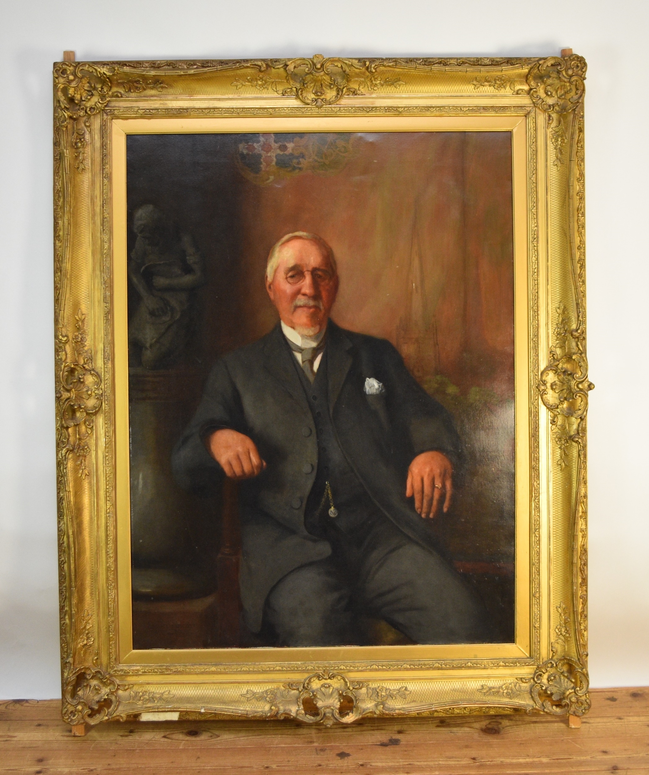 William John Wainwright | Portrait of George Muscott (1835-1932) (1915 ...