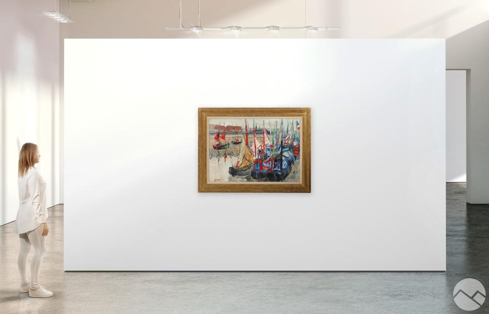 Andre Raffin | Andre Raffin 1927-2004 Impressionist Oil Painting ...