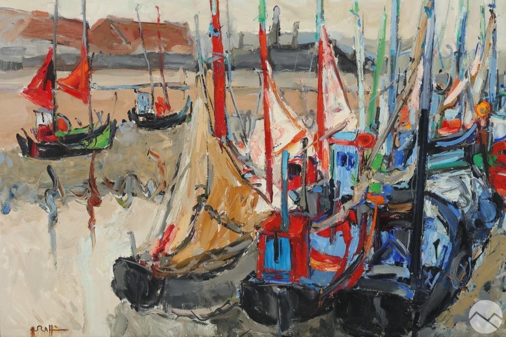 Andre Raffin | Andre Raffin 1927-2004 Impressionist Oil Painting ...