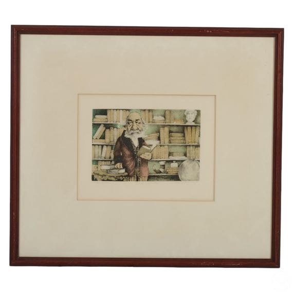 Charles Bragg | Bibliophile, (Circa 1979) | MutualArt