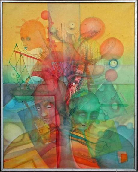 Conflicts by Alvaro Mejias, dated 77