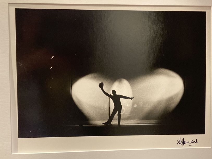 Artwork by Stéphane Korb, Yves Montand, Made of silver photograph