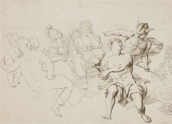 19th century GERMAN SCHOOL
The Judgment of... - Lot 391 - Euvrard & Fabre by German School, 18th Century, 19th century