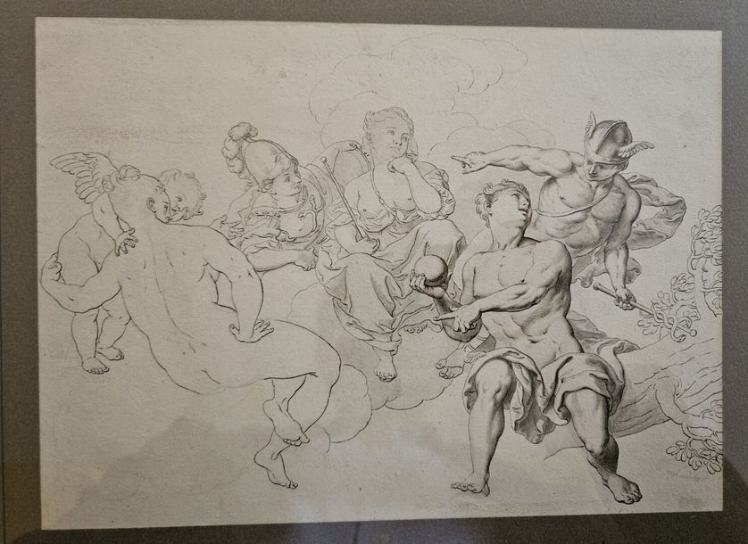 Artwork by German School, 18th Century, 19th century GERMAN SCHOOL
The Judgment of... - Lot 391 - Euvrard & Fabre, Made of pen and black ink
