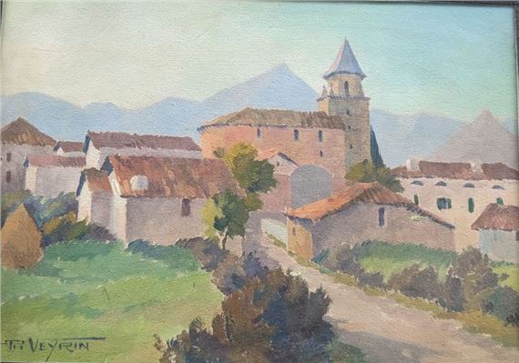 Village entrance by Philippe Veyrin