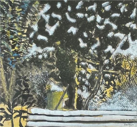Pat Hanly | Inside the Garden 12 (1962) | MutualArt