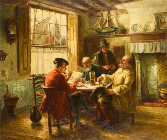 Ludwig Nauer | Wirtshausszene | MutualArt