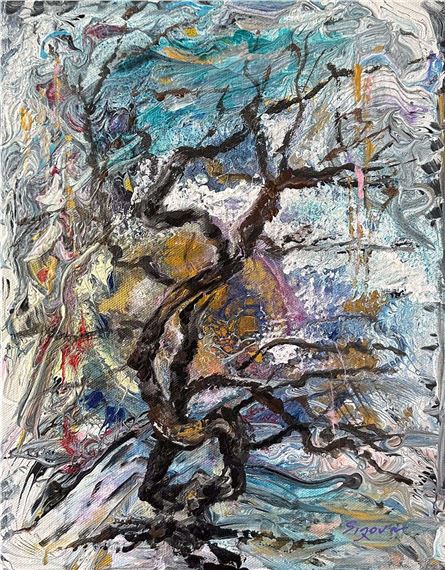 Winter Tree by Elena Sizova