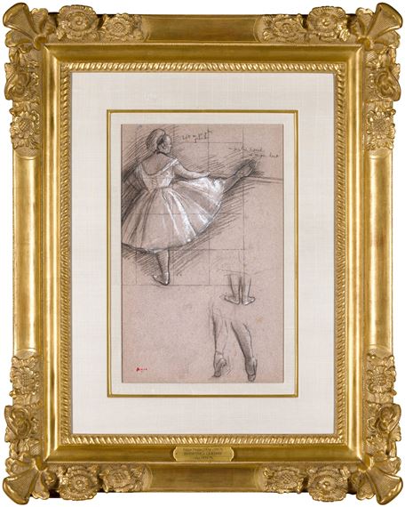 Edgar Degas | Danseuse à la barre (1875 - 1876) | MutualArt