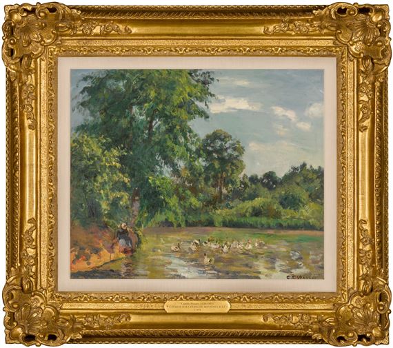 Camille Pissarro | Canards sur l