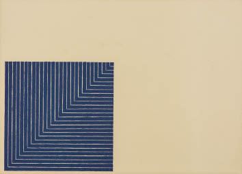 Hampton roads from BENJAMIN MOORE SERIES by Frank Stella, 1971