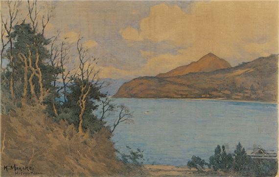 Western coast of Izu (Mitsuhama) by Kokki Miyake