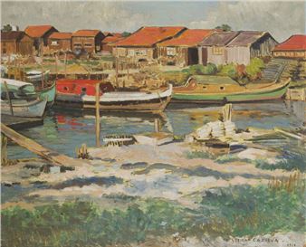 Oyster port - Lucien Cazieux