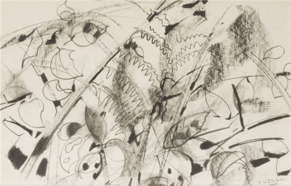 The fern by Pierre Theron, dated 1967