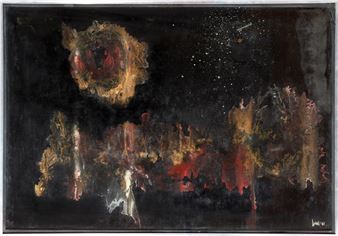 Immagine cosmica gold 2, 1961 - Luigi Luca Castellano
