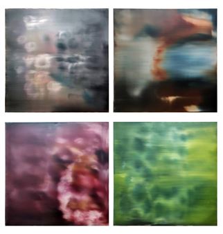 Single lot composed by n.4 artworks, 1996 - Simon Reilly