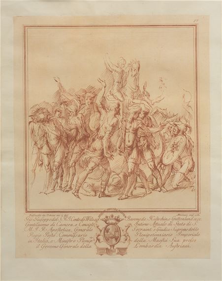 Scena di battaglia, 1784 e succ by Stefano Mulinari