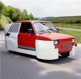 Prototype d’Aéro Fiat 5.1, 2002 - Alain Bublex