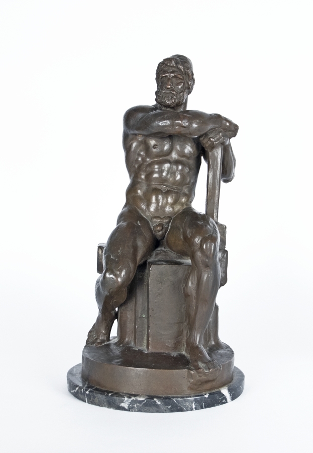 Artwork by Frédéric Coubillier, Coubillier, Friedrich: Schmied, Made of Bronze