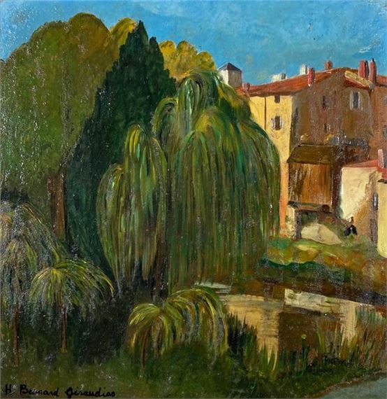 View of Fontenay-Le-Comte by Hélène Besnard-giraudias