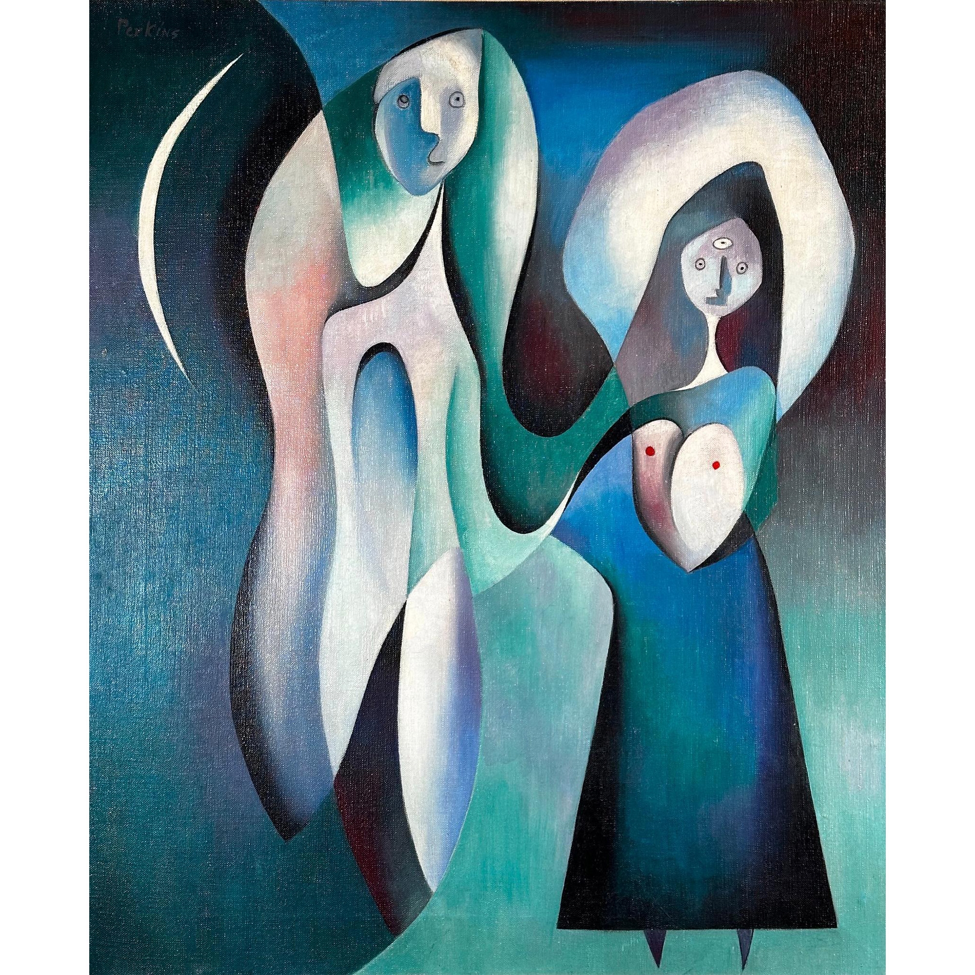 Philip Perkins | Philip Perkins (American) 1907-1970 Original Untitled ...