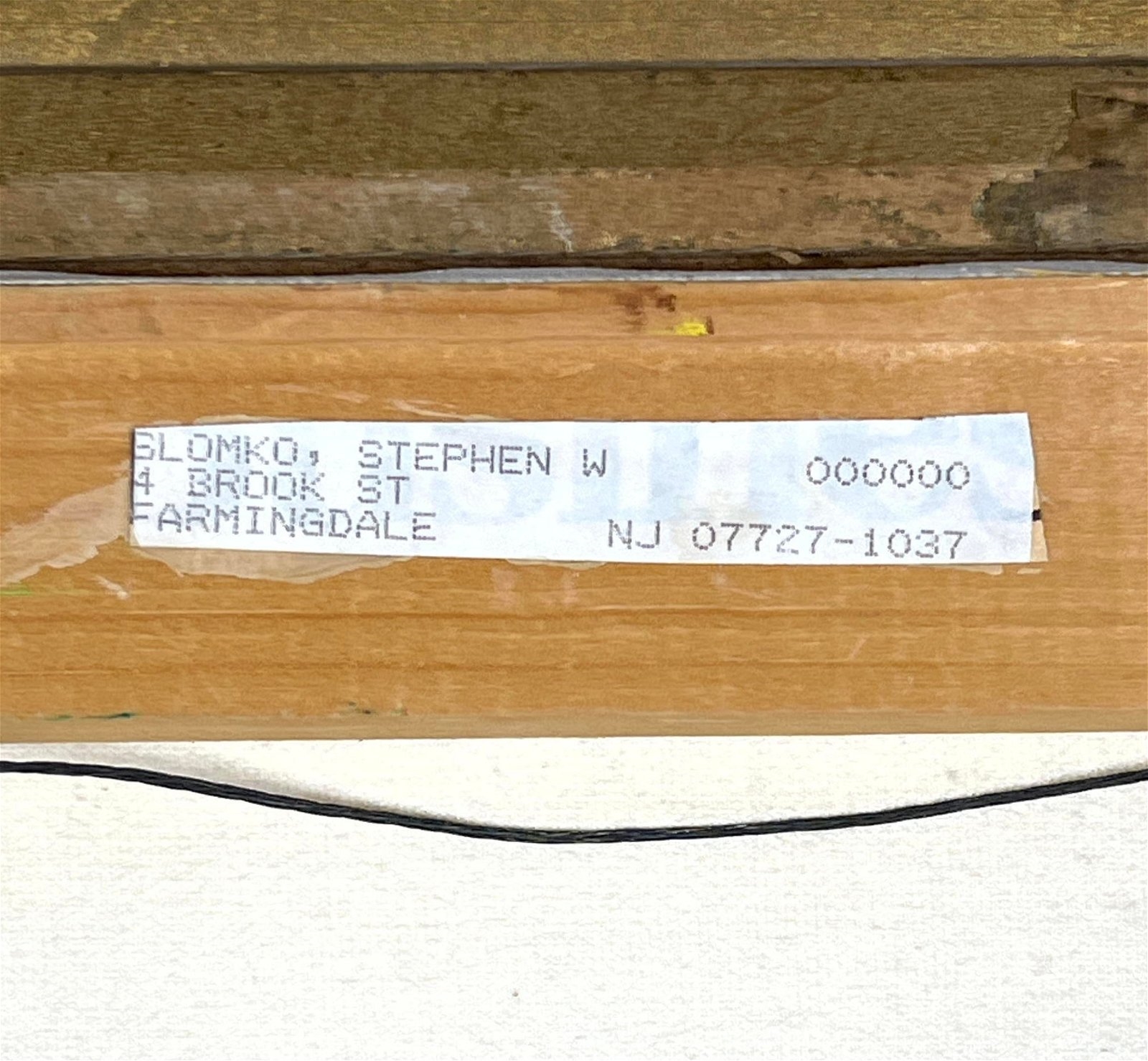 Artwork by Stephen Slomko, Stephen W. Slomko (American 1929-2013) Oil painting on canvas in original frame. A( walk in the park, Made of Oil painting on canvas