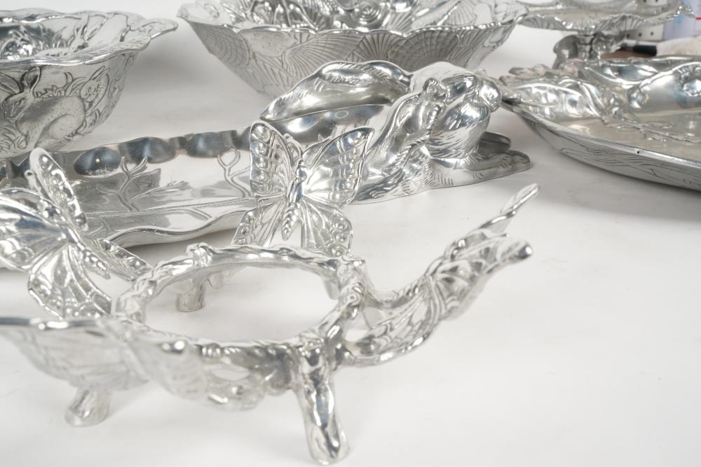Arthur Court | A Group of Arthur Court Pewter Tablewares | MutualArt