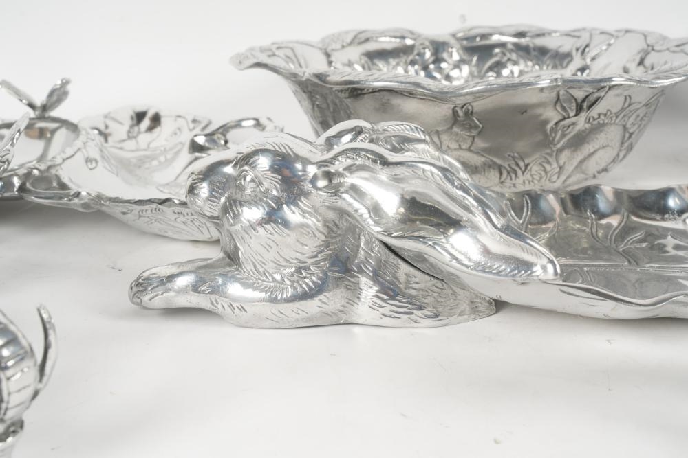 Arthur Court | A Group of Arthur Court Pewter Tablewares | MutualArt
