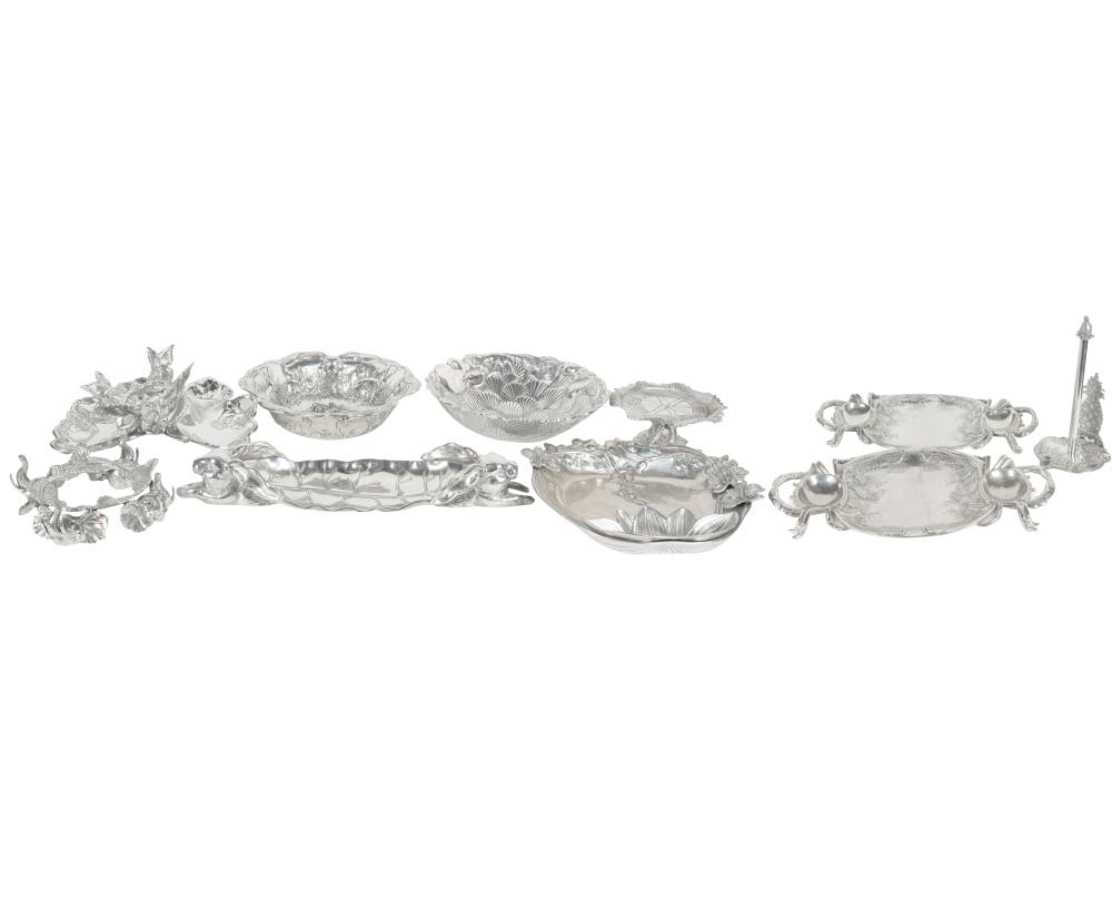 Arthur Court | A Group of Arthur Court Pewter Tablewares | MutualArt