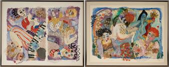 Kathy Donahey (B. 1942): Two Works - Kathy Donahey