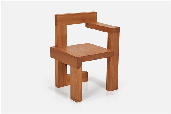 Steltman' chair by Gerrit Rietveld, designed 1963