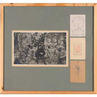 La Verbena de Pascua, 1927 - Maruja Mallo