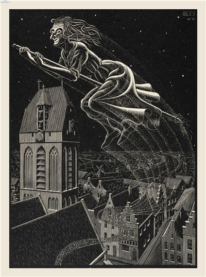 Maurits Cornelis Escher (1898-1972) Scholastica (Bool 188-205