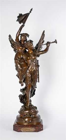 Hope Bronze with... - Lot by Charles Anfrie