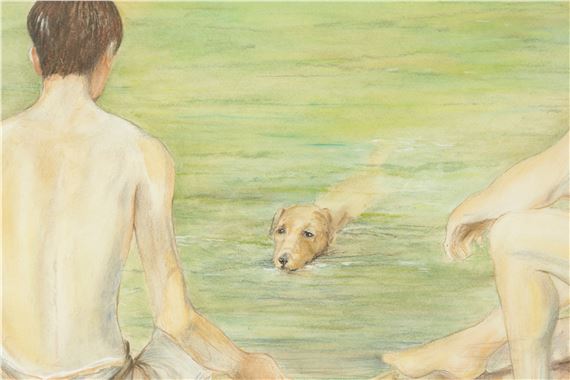 Henry Scott Tuke | ATTRIBUTED TO HENRY SCOTT TUKE RA RWS (1858 (Early ...