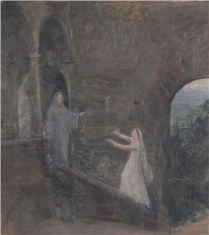 Skisse til Maria og Elisabeth - Signe Scheel