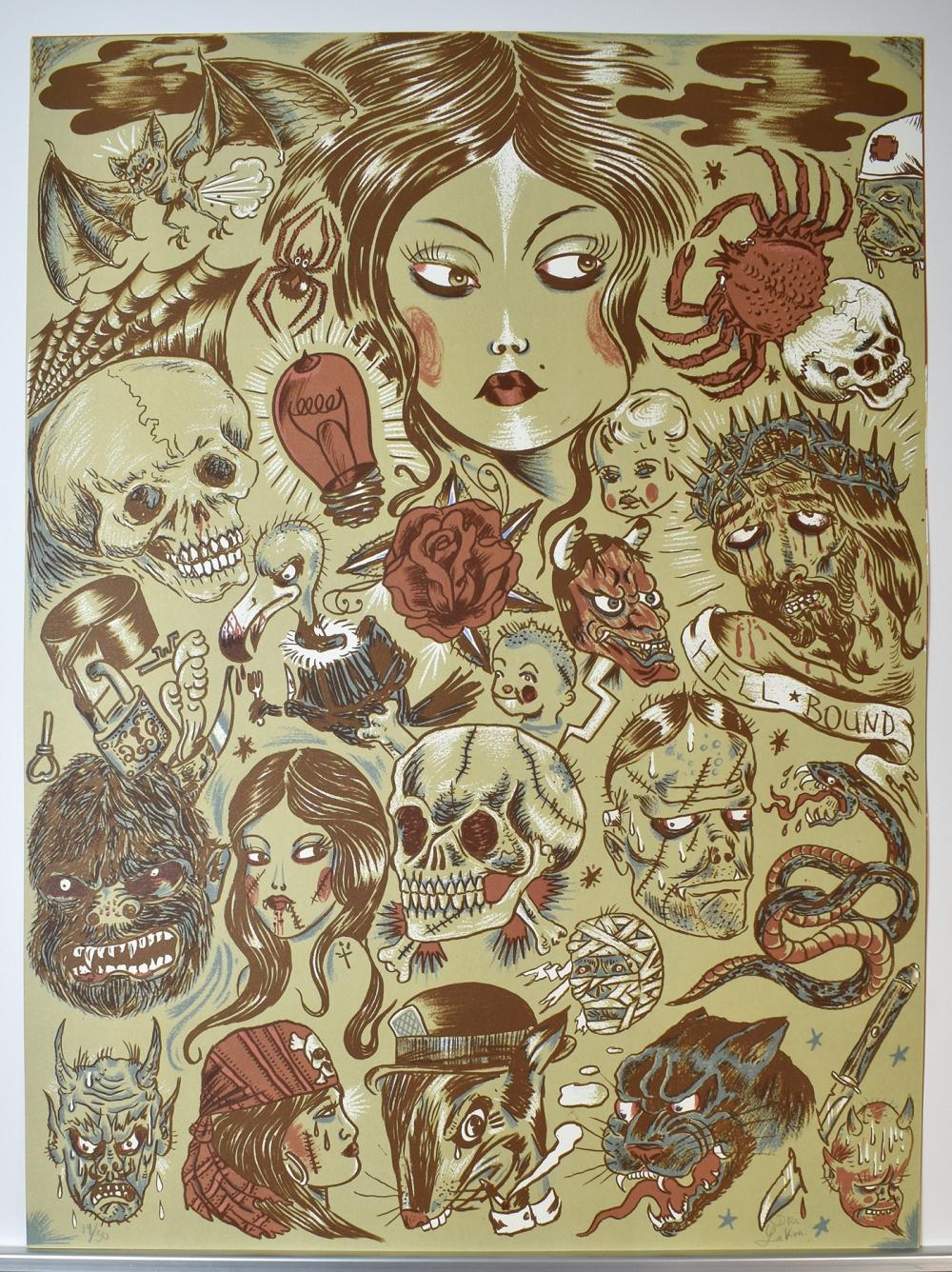 Dr. Lakra | Dr. Lakra Original Color Lithograph Signed and Numbered ...