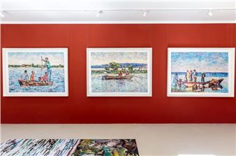 John Vusi Mfupi: Journey Becomes Joy 2024 - Candice Berman Gallery