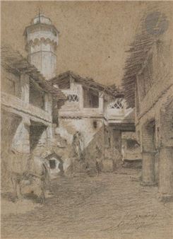 View of Constantine - Pierre Edmond Hedouin