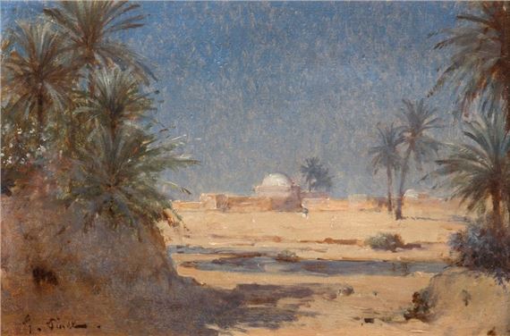 The Koubba - Gustave Nicolas Pinel